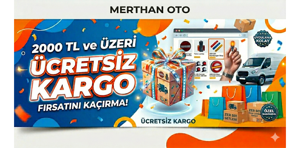ücretsiz kargo