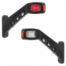 Boynuz Led Lamba 3 Yönlü 19 cm 12-24 Volt (2 Adet)..