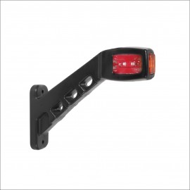 Boynuz Led Lamba 3 Yönlü 19 cm 12-24 Volt (2 Adet)