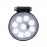 Çalışma Lambası Yuvarlak 9 Led Beyaz 12-24 Volt