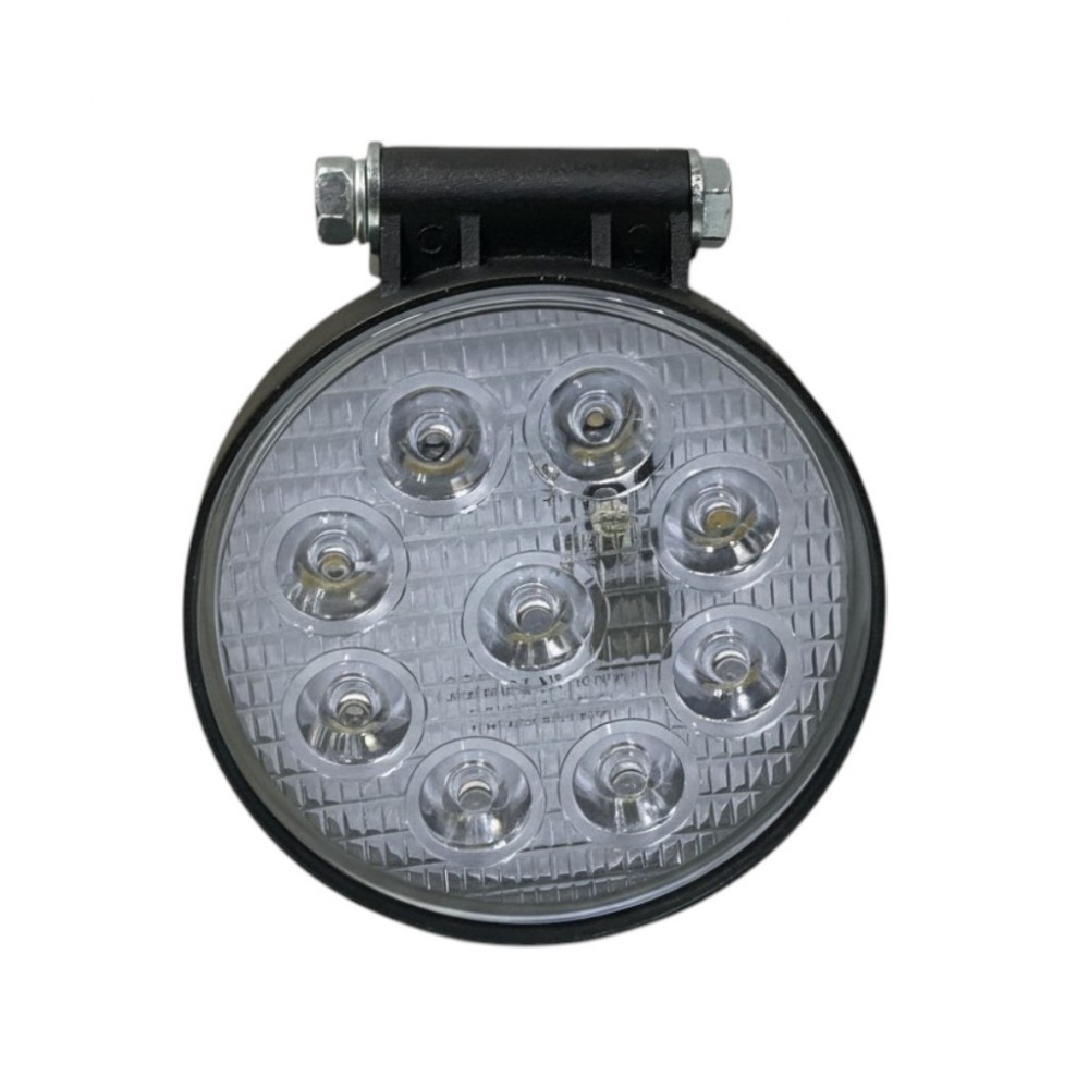 Çalışma Lambası Yuvarlak 9 Led Beyaz 12-24 Volt