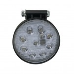 Çalışma Lambası Yuvarlak 9 Led Beyaz 12-24 Volt