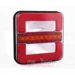 Kare Neon Stop Lamba Akar Sinyal 12-24 Volt