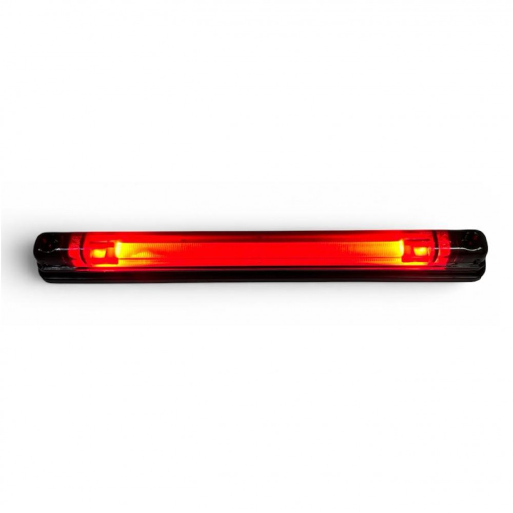 Kabin Arkası Fiber Led Lamba Füme Kırmızı 12-24 Volt