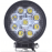 Çalışma Lambası Yuvarlak 9 Led 12-24 Volt