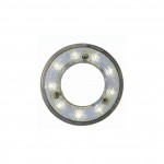 9 Led Simit Stop Lamba Beyaz 12-24 Volt