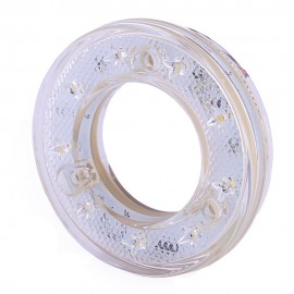 9 Led Simit Stop Lamba Beyaz 12-24 Volt