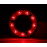 9 Led Simit Stop Lamba Kırmızı 12-24 Volt