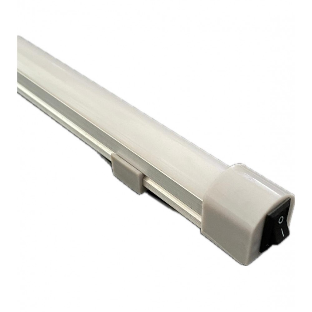 50 cm Alüminyum Profil Led Lamba Neon Cam