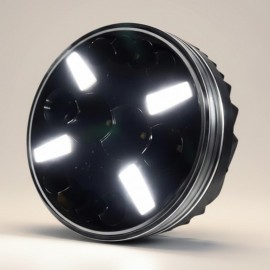 Notto Yuvarlak Bıyık Model Sis Lamba 12-24 volt