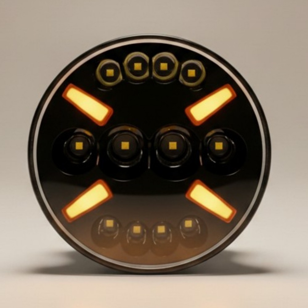 Notto Yuvarlak Bıyık Model Sis Lamba 12-24 volt
